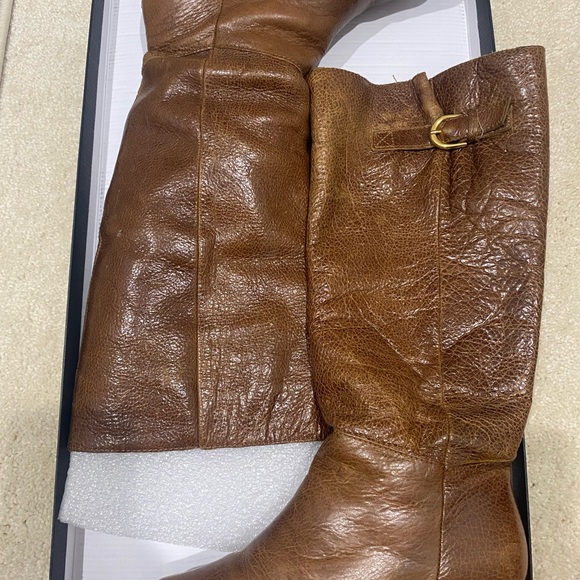 Steve Madden INTYCE Women’s tall cognac boots size 6.5 - Picture 2 of 7